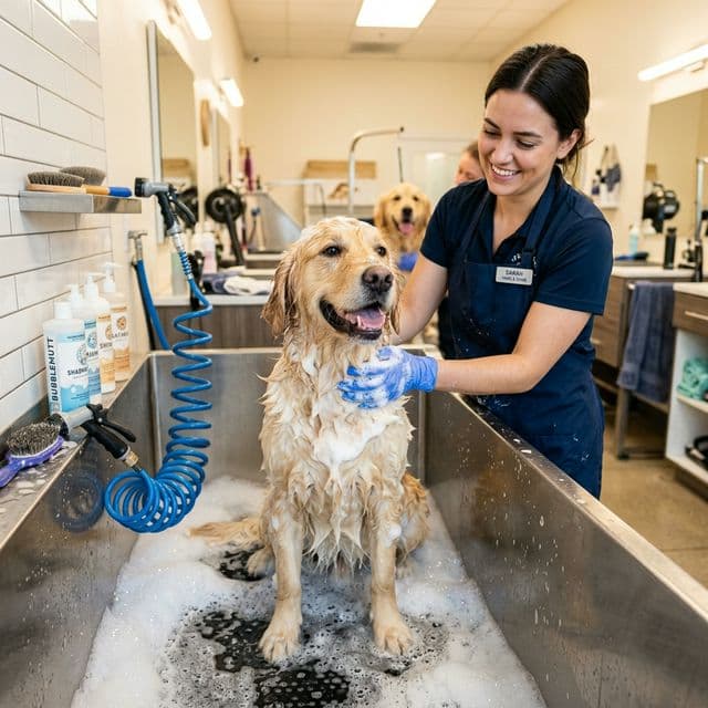 Bath & Brush vs Full Grooming: Ποια υπηρεσία χρειάζεται ο σκύλος σας;