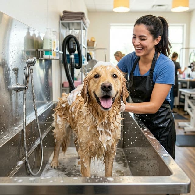 Πλύσιμο σκύλου στην Περαία: Τι περιλαμβάνει και κάθε πότε χρειάζεται